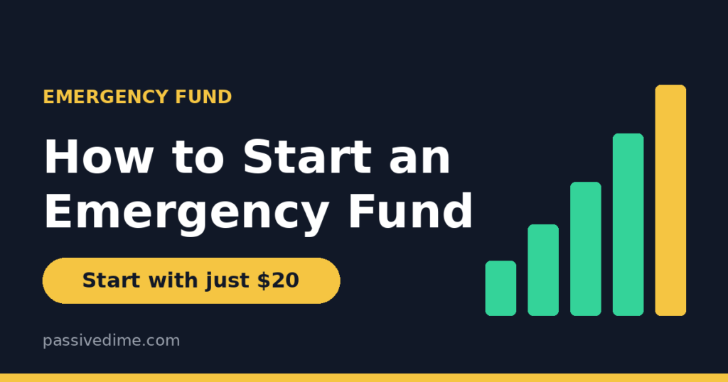 how to start an emergency fund